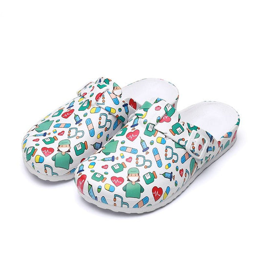 Waterproof slippers for female nurses