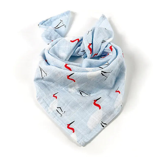Baby Gauze Saliva Towel Baby Triangle Scarf - Image #1
